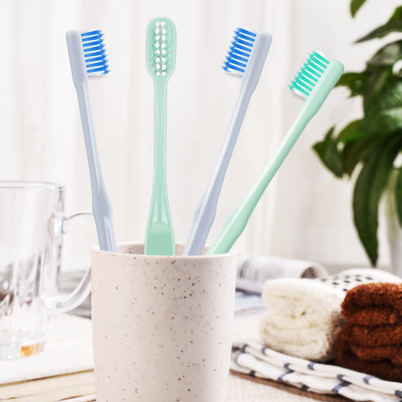 Y-Kelin 4 Pcs U-Shaped Orthodontic Toothbrush Soft Bristle with 4 Toothbrush Head Cover for Orthodontic People Effective Cleaning Teeth - Image 5